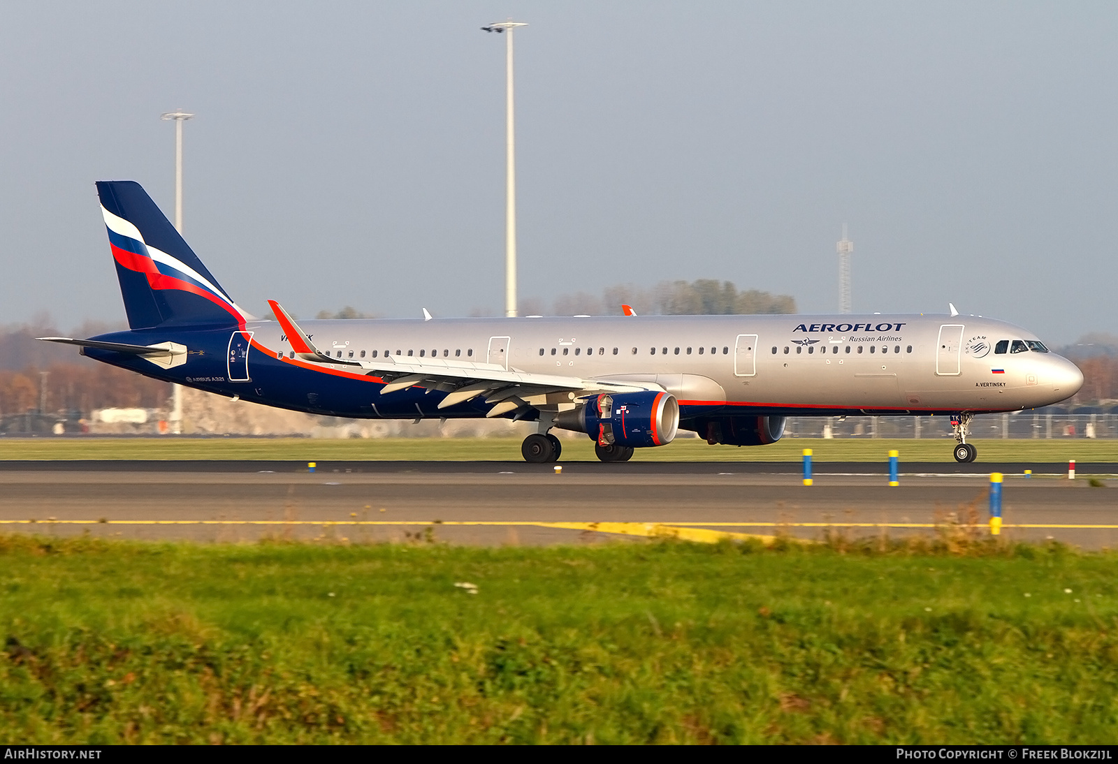 Aircraft Photo of VP-BTK | Airbus A321-211 | Aeroflot - Russian Airlines | AirHistory.net #499531