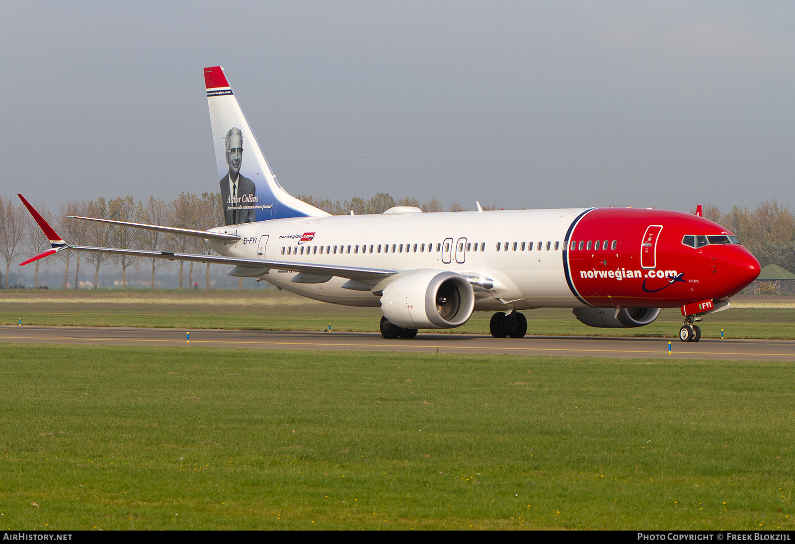 Aircraft Photo of EI-FYI | Boeing 737-8 Max 8 | Norwegian | AirHistory.net #499533