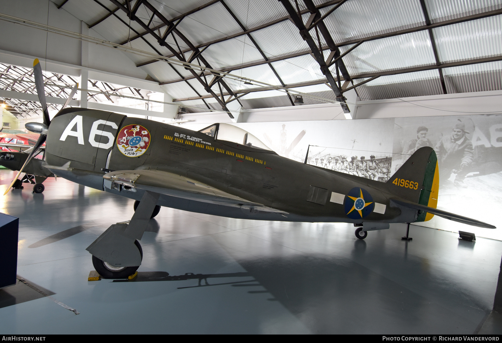 Aircraft Photo of 419663 | Republic F-47D Thunderbolt | Brazil - Air Force | AirHistory.net #499546
