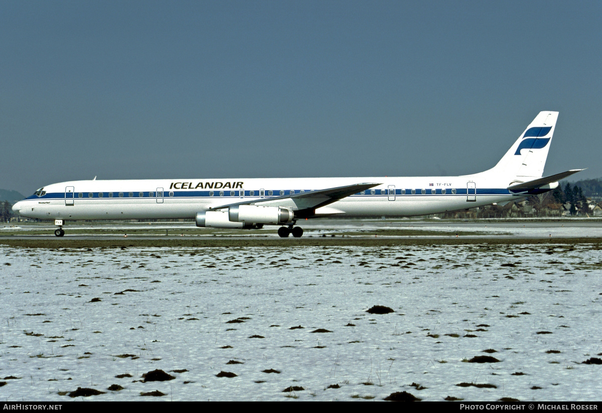 Aircraft Photo of TF-FLV | McDonnell Douglas DC-8-63 | Icelandair | AirHistory.net #499560