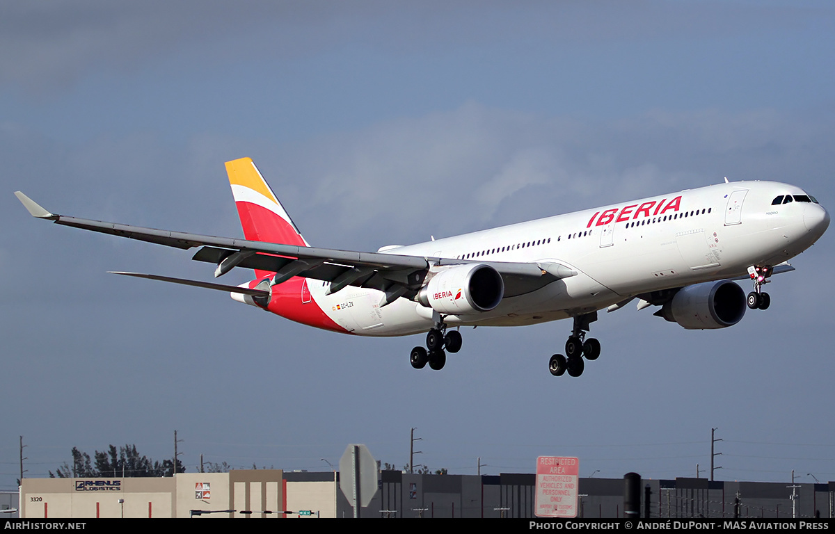 Aircraft Photo of EC-LZX | Airbus A330-302 | Iberia | AirHistory.net #499566