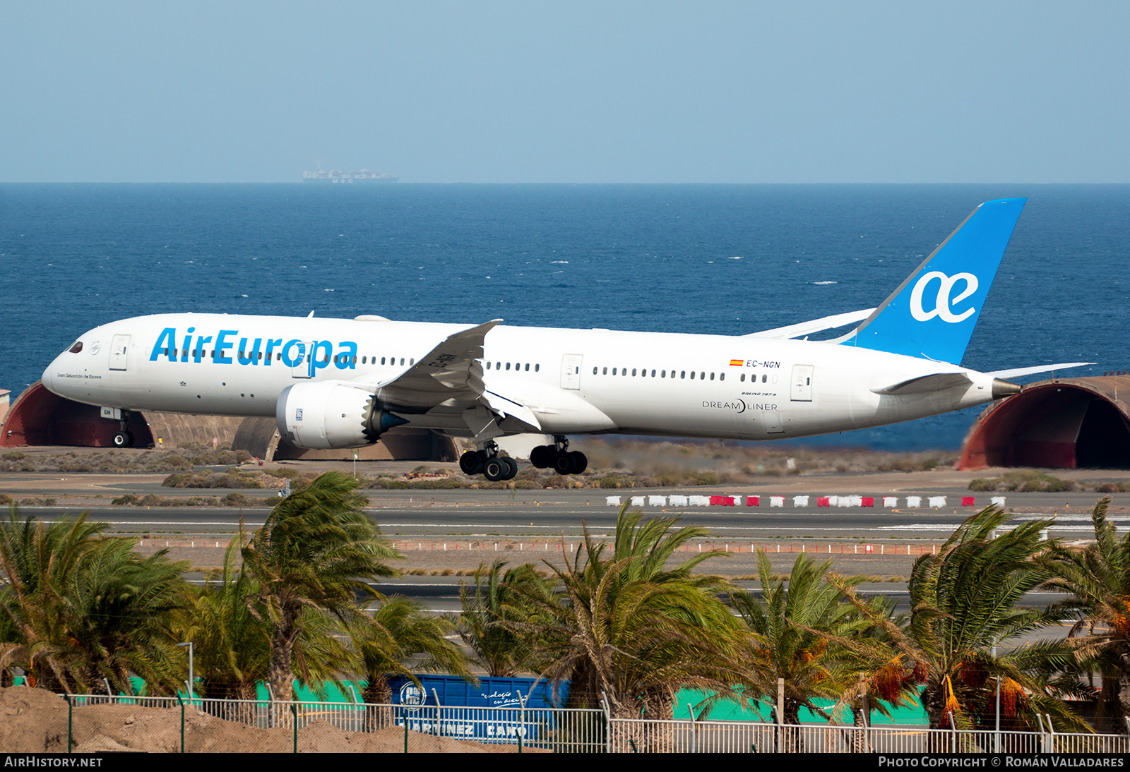 Aircraft Photo of EC-NGN | Boeing 787-9 Dreamliner | Air Europa | AirHistory.net #499582