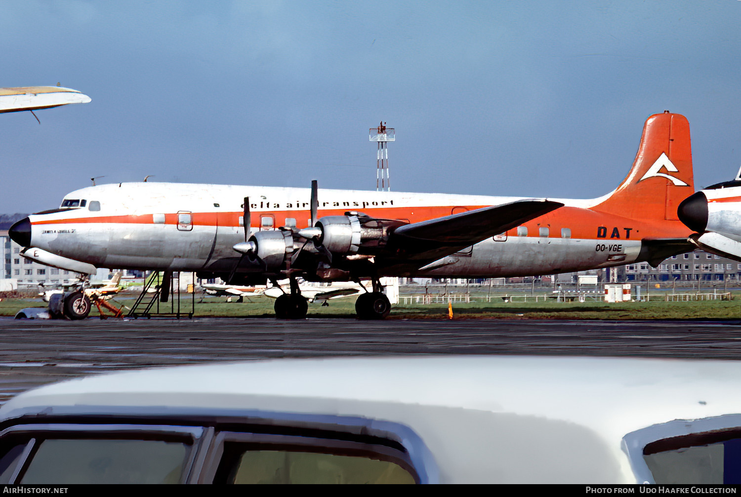 Aircraft Photo of OO-VGE | Douglas DC-6B | Delta Air Transport - DAT | AirHistory.net #499598