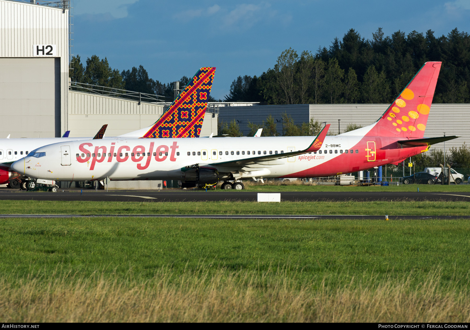 Aircraft Photo of 2-BBMC | Boeing 737-9GJ/ER | SpiceJet | AirHistory.net #499624