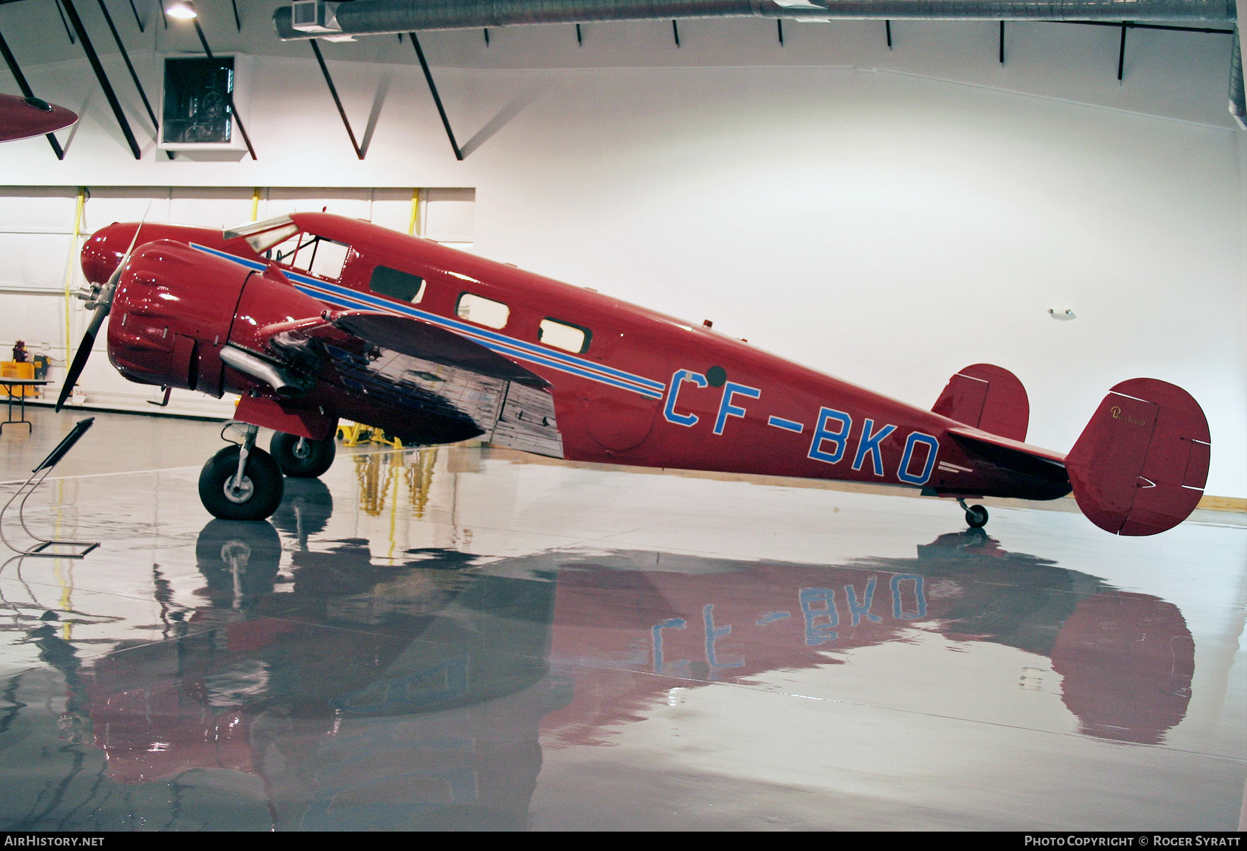 Aircraft Photo of CF-BKO | Beech 18D | AirHistory.net #499629