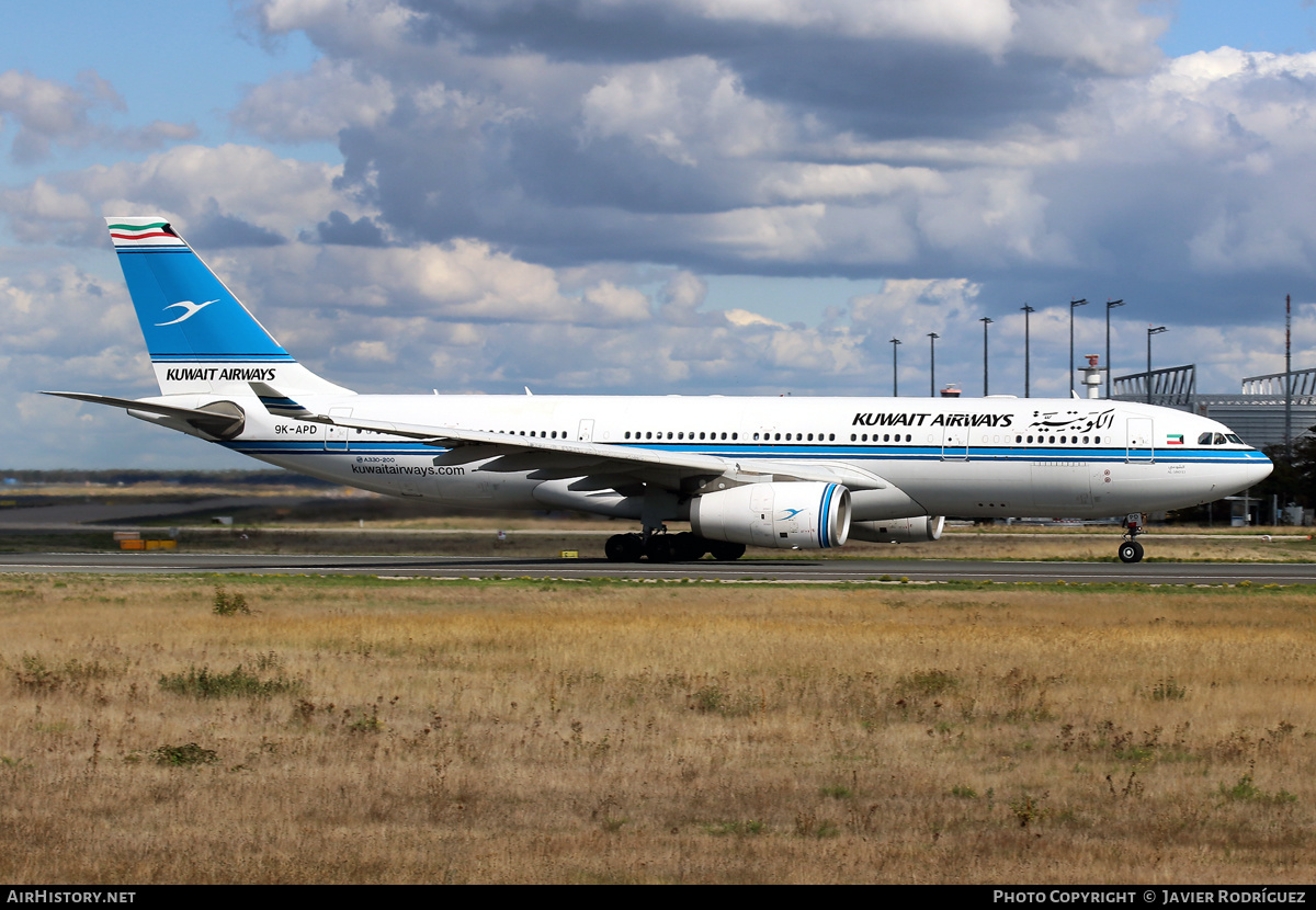 Aircraft Photo of 9K-APD | Airbus A330-243 | Kuwait Airways | AirHistory.net #499634