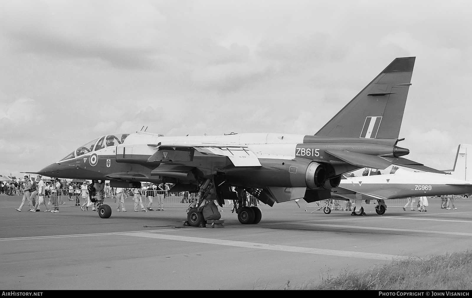 Aircraft Photo of ZB615 | Sepecat Jaguar T2A | UK - Air Force | AirHistory.net #499638