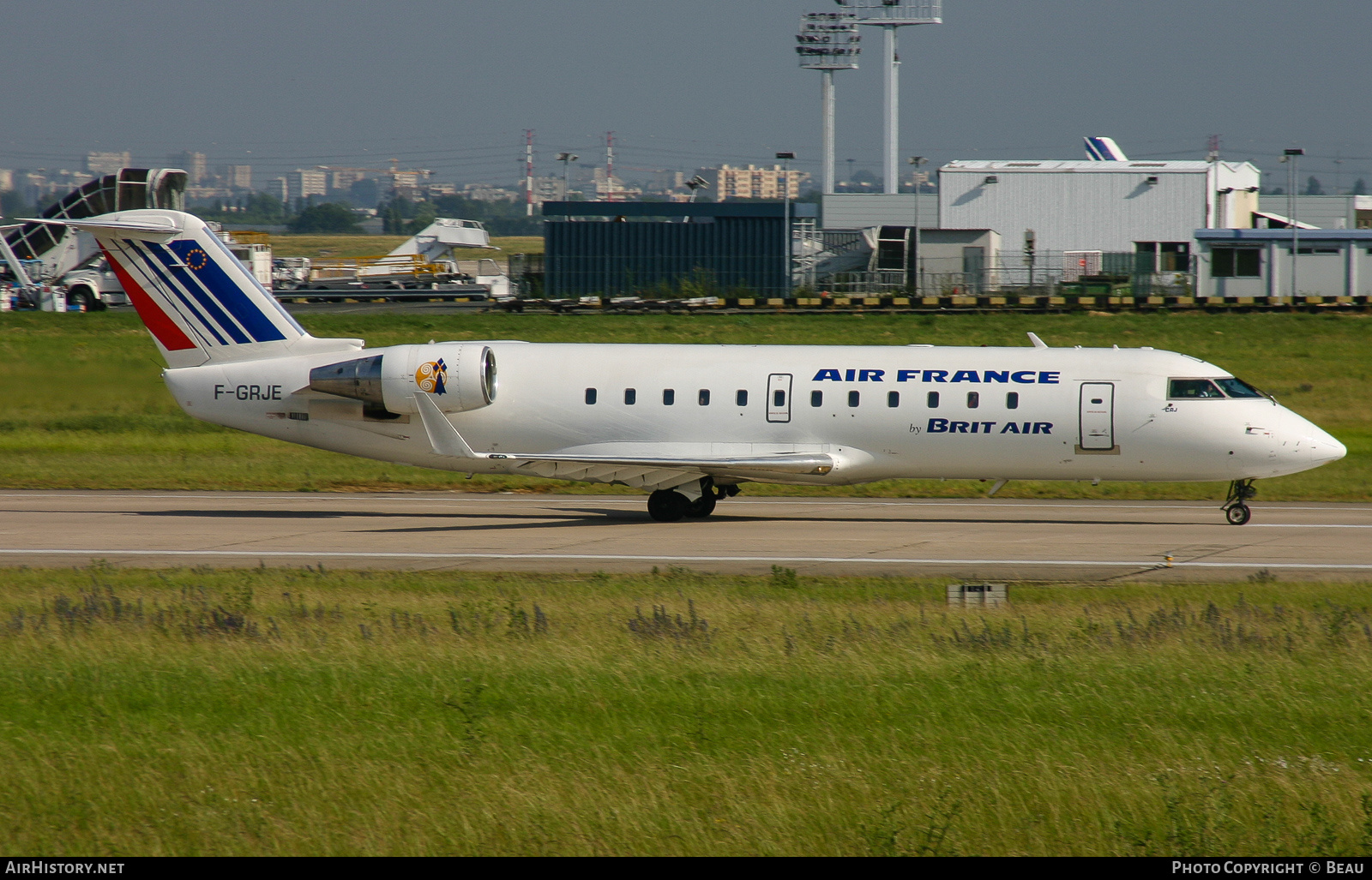 Aircraft Photo of F-GRJE | Canadair CRJ-100ER (CL-600-2B19) | Air France | AirHistory.net #499658