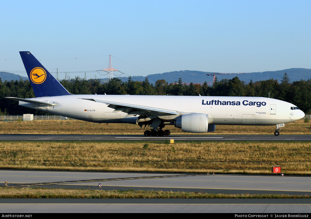 Aircraft Photo of D-ALFE | Boeing 777-FBT | Lufthansa Cargo | AirHistory.net #499677