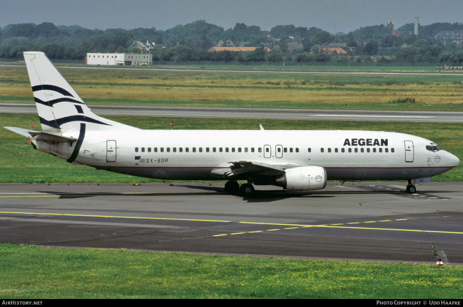 Aircraft Photo of SX-BGR | Boeing 737-408 | Aegean Airlines | AirHistory.net #499685