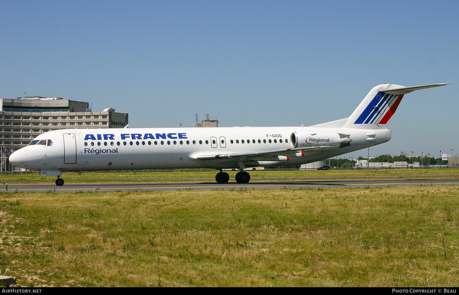 Aircraft Photo of F-GIOG | Fokker 100 (F28-0100) | Air France | AirHistory.net #499687