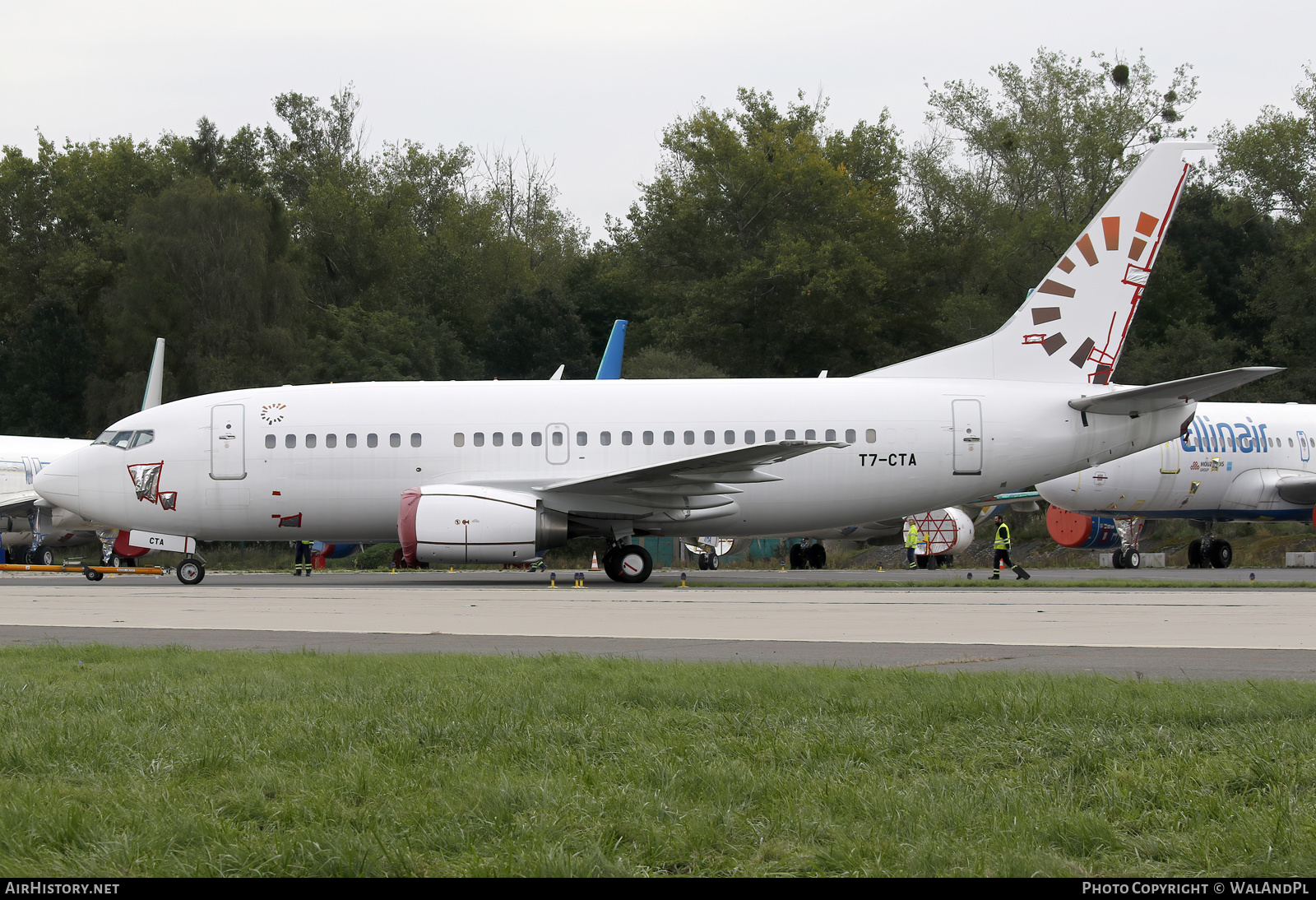 Aircraft Photo of T7-CTA | Boeing 737-5L9 | AirHistory.net #499698