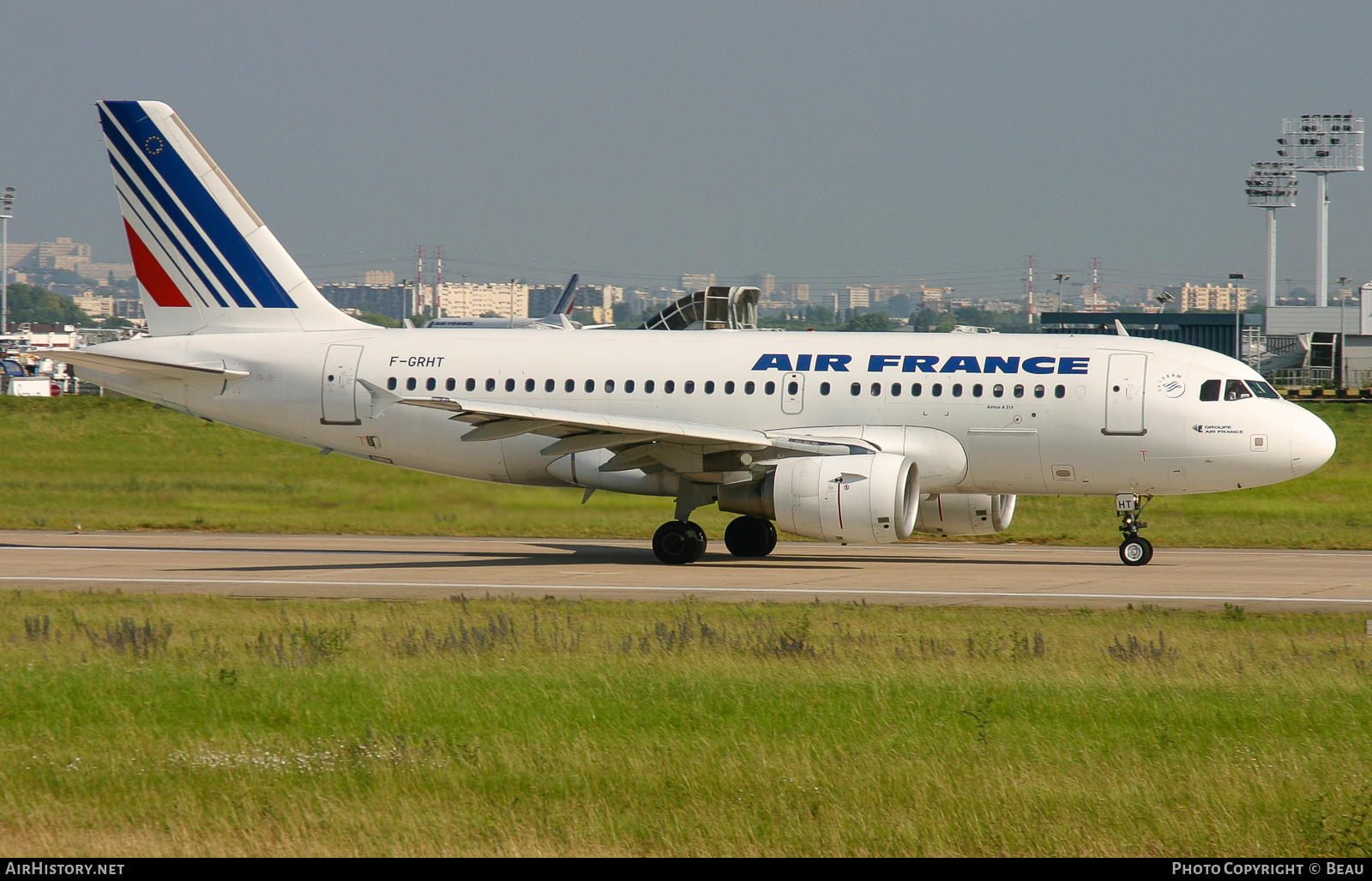 Aircraft Photo of F-GRHT | Airbus A319-111 | Air France | AirHistory.net #499703