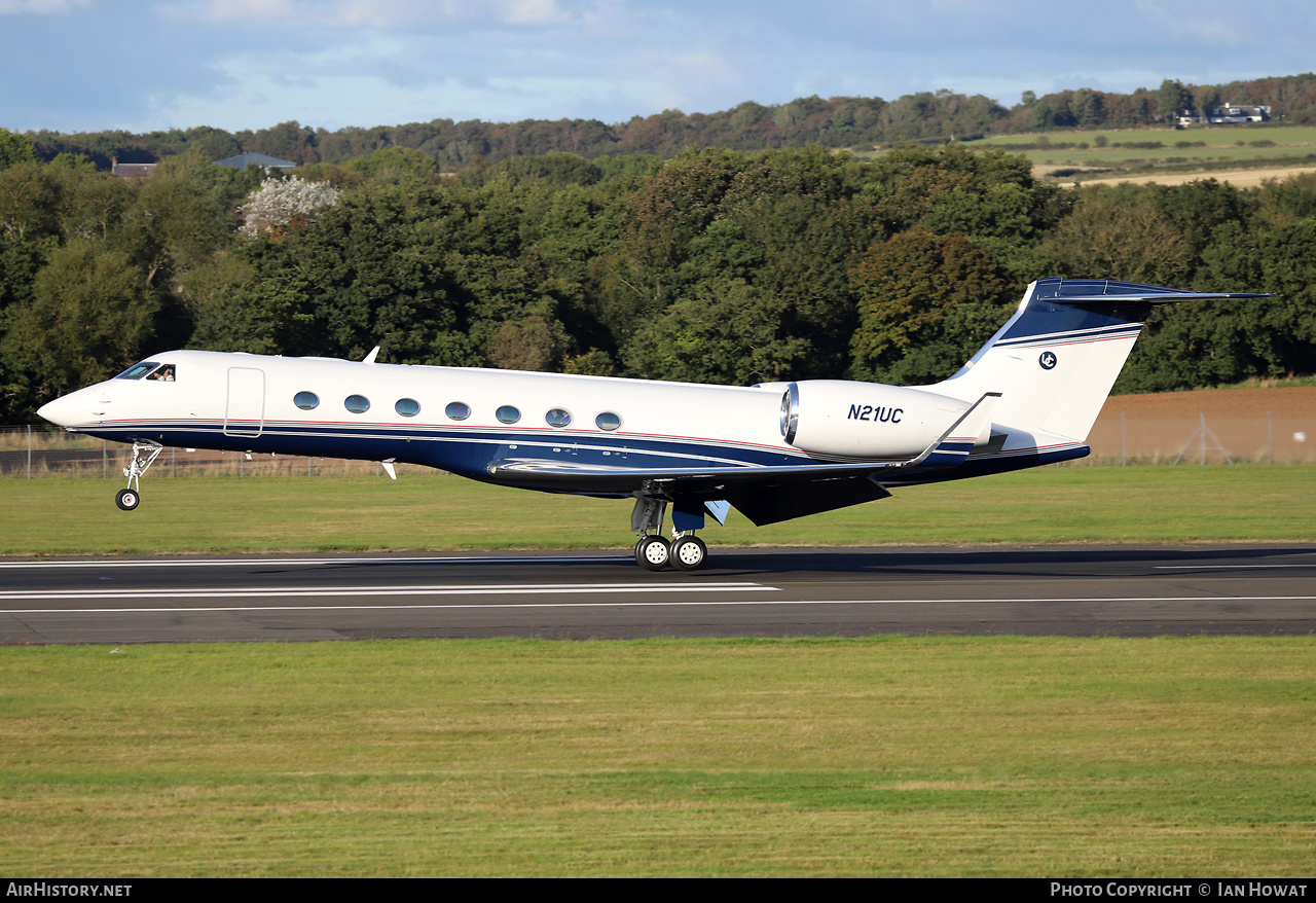 Aircraft Photo of N21UC | Gulfstream Aerospace G-V-SP Gulfstream G550 | The United Company | AirHistory.net #499718