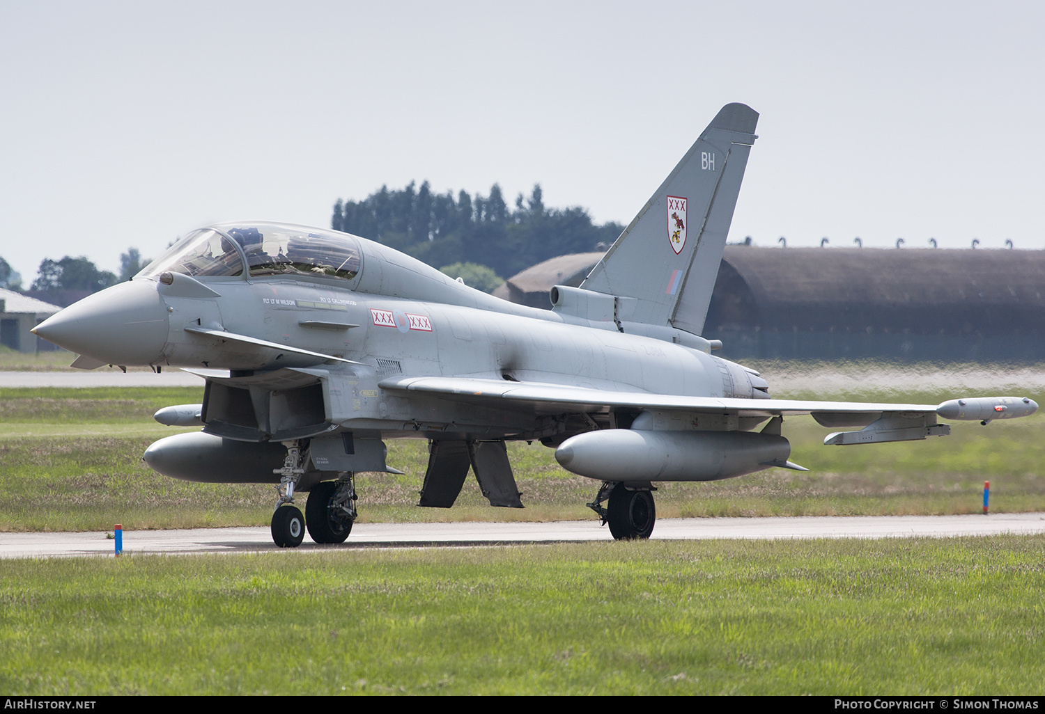 Aircraft Photo of ZJ814 | Eurofighter EF-2000 Typhoon T3 | UK - Air Force | AirHistory.net #499721