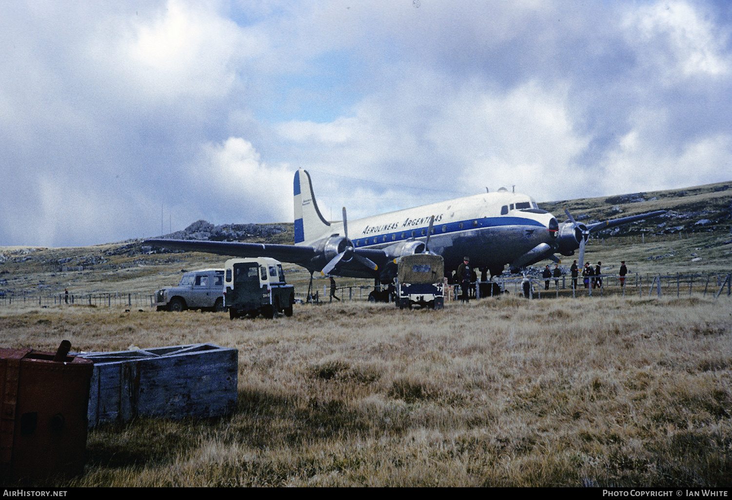 Aircraft Photo of LV-AGG | Douglas C-54A/AT Skymaster | Aerolíneas Argentinas | AirHistory.net #499737