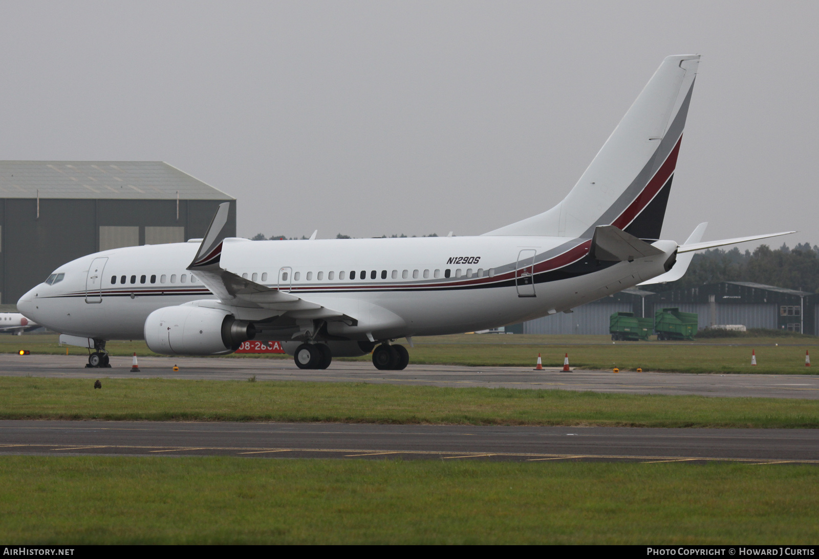 Aircraft Photo of N129QS | Boeing 737-7BC BBJ | AirHistory.net #499739