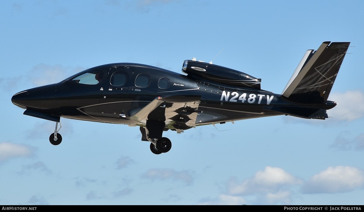 Aircraft Photo of N248TV | Cirrus SF-50 Vision G2+ Arrivee | AirHistory.net #499767