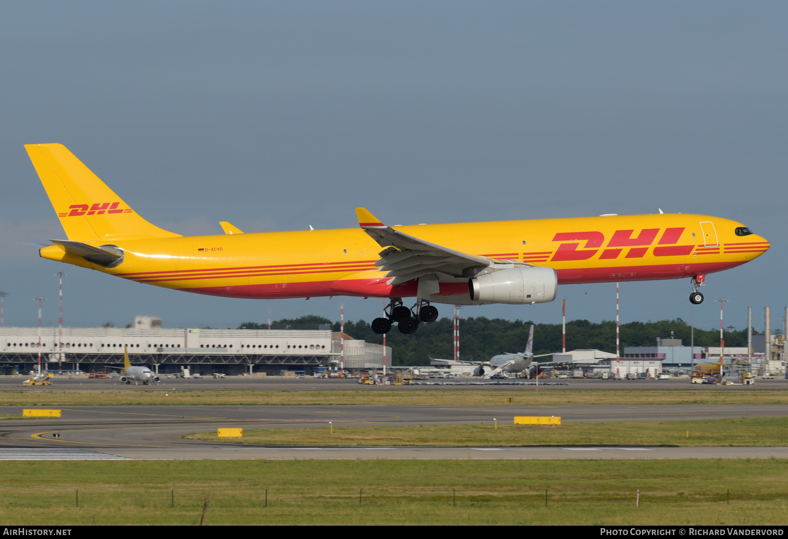 Aircraft Photo of D-ACVG | Airbus A330-343E/P2F | DHL International | AirHistory.net #499780