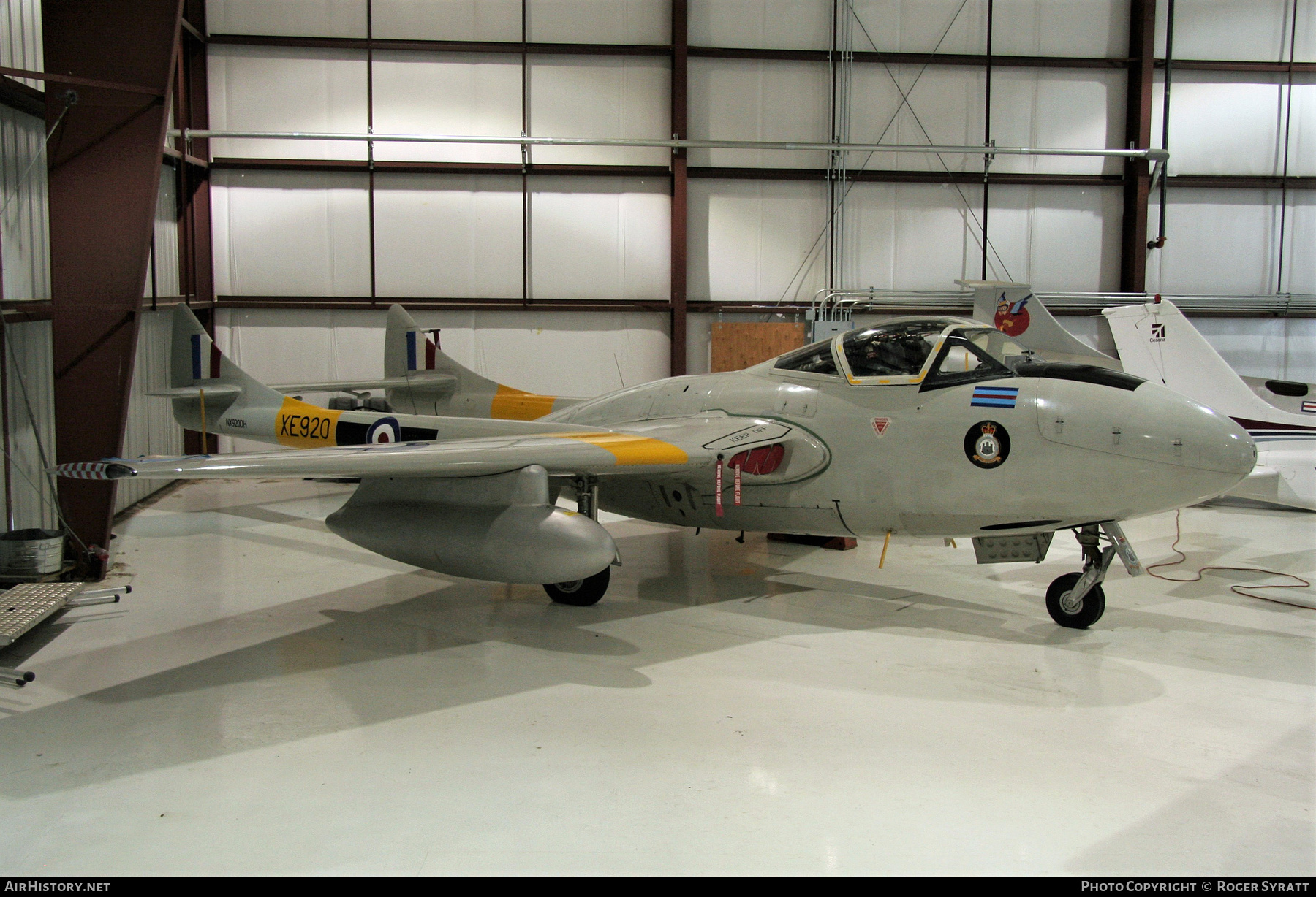 Aircraft Photo of N920DH / XE920 | De Havilland D.H. 115 Vampire T11 | UK - Air Force | AirHistory.net #499807