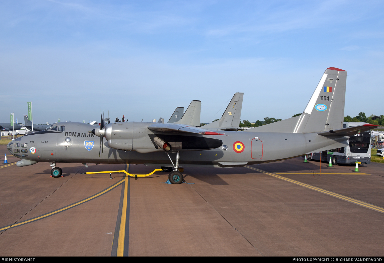 Aircraft Photo of 1104 | Antonov An-30 | Romania - Air Force | AirHistory.net #499808