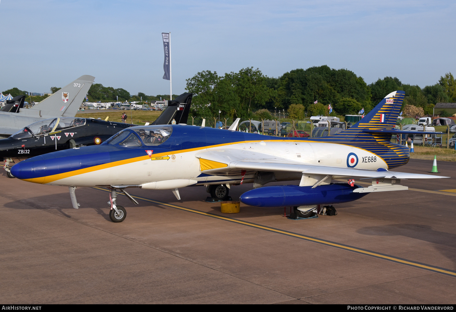 Aircraft Photo of XE688 | Hawker Hunter T72 | UK - Air Force | AirHistory.net #499817