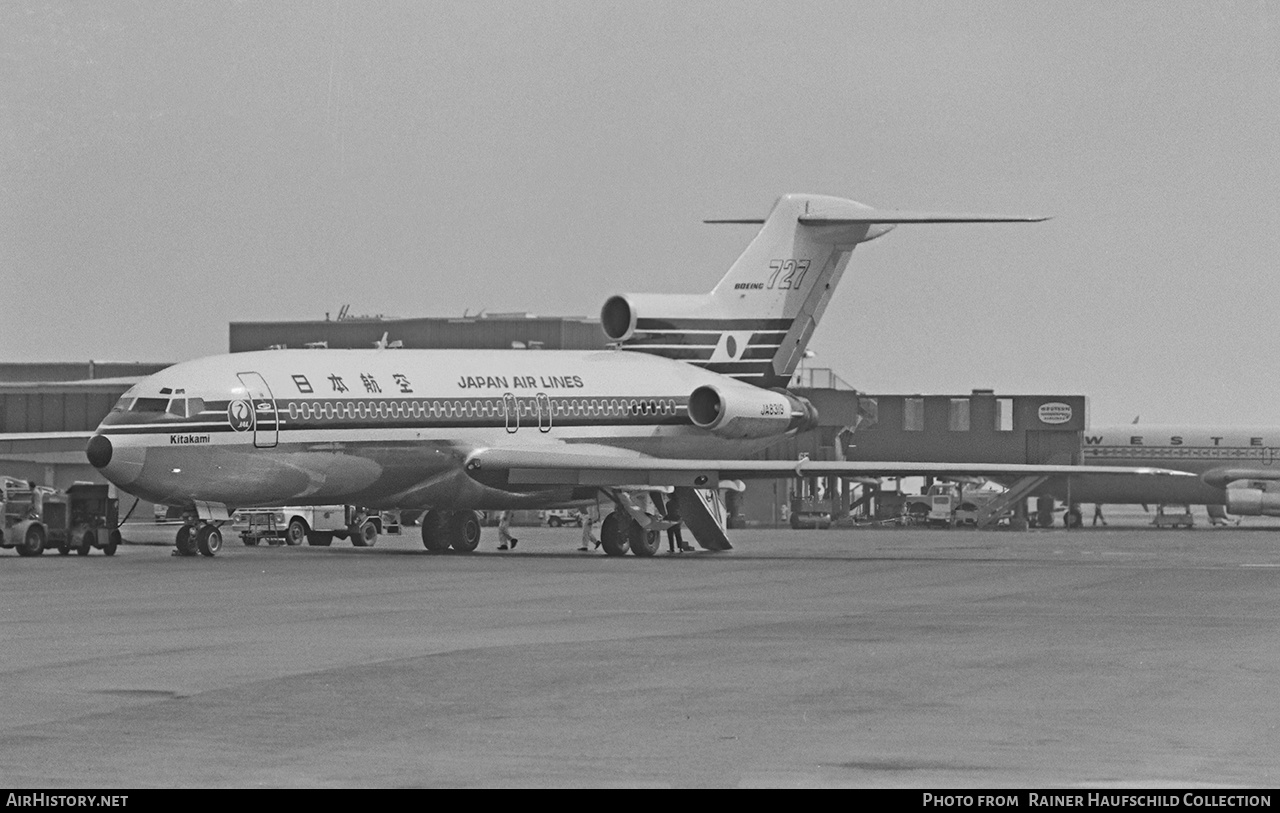Aircraft Photo of JA8319 | Boeing 727-46 | Japan Air Lines - JAL | AirHistory.net #499818