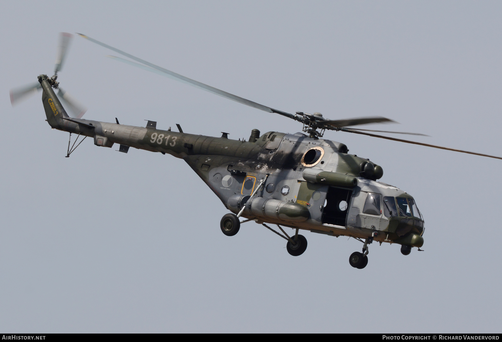 Aircraft Photo of 9813 | Mil Mi-171Sh | Czechia - Air Force | AirHistory.net #499824