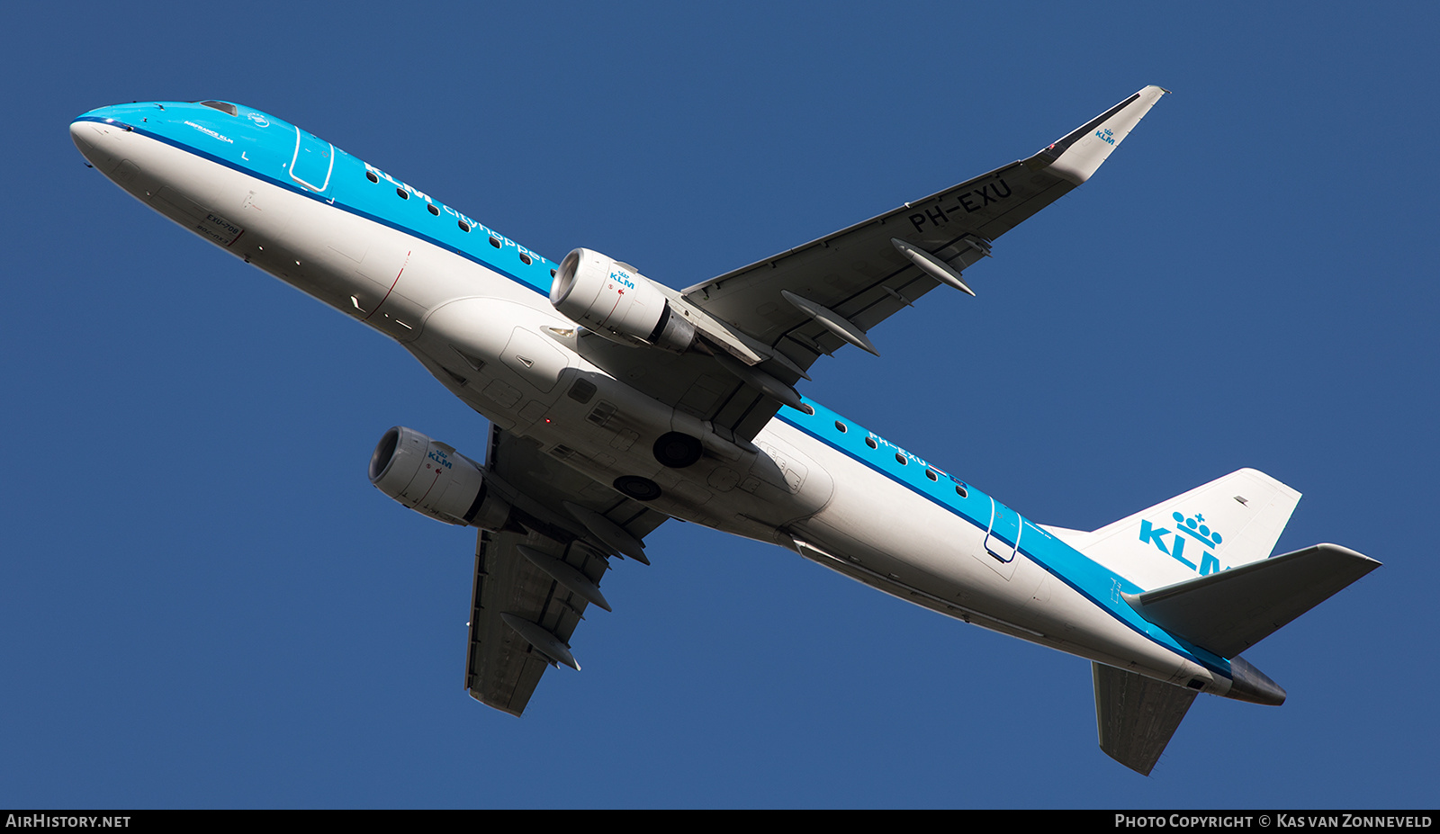 Aircraft Photo of PH-EXU | Embraer 175STD (ERJ-170-200STD) | KLM Cityhopper | AirHistory.net #499825