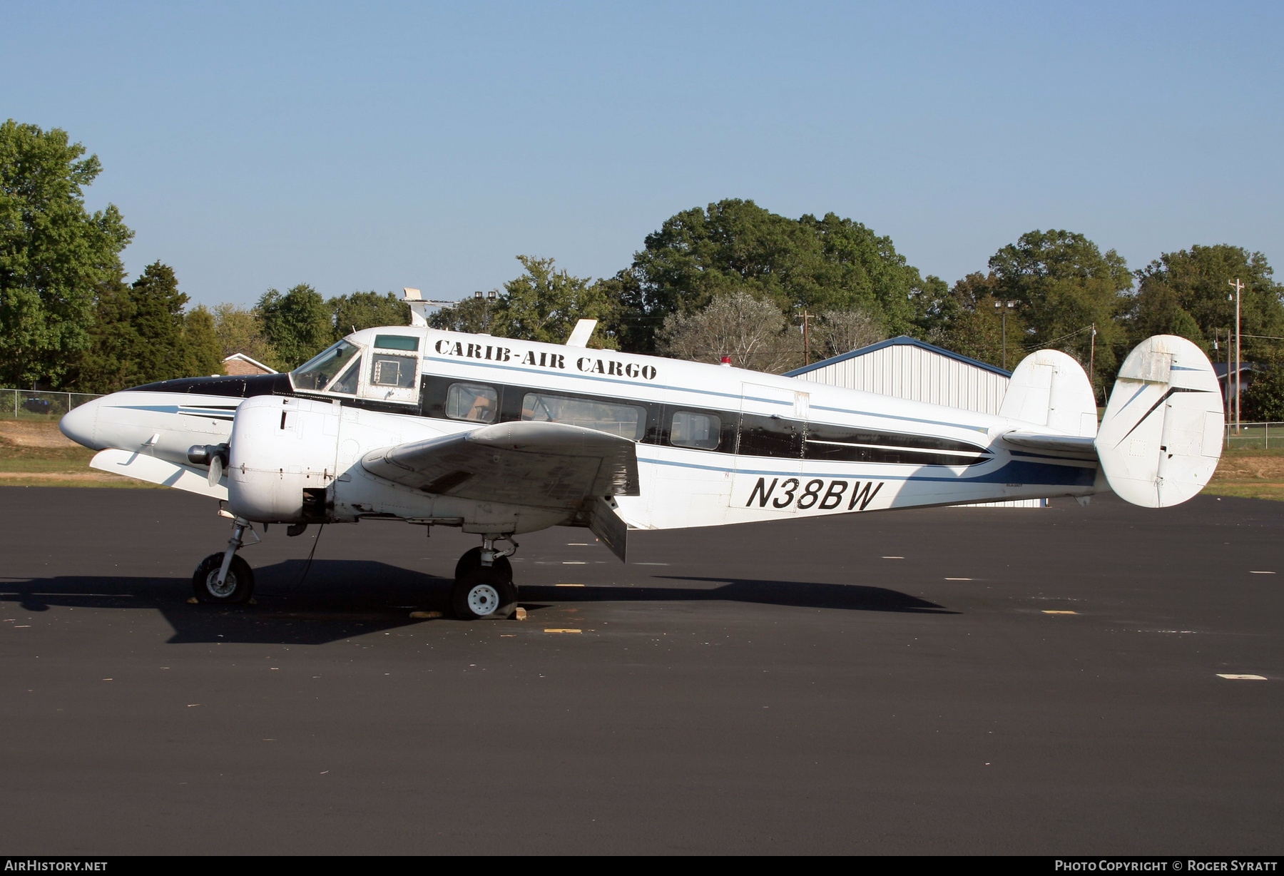 Aircraft Photo of N38BW | Beech H18/Tri-Gear | Carib-Air Cargo | AirHistory.net #499829
