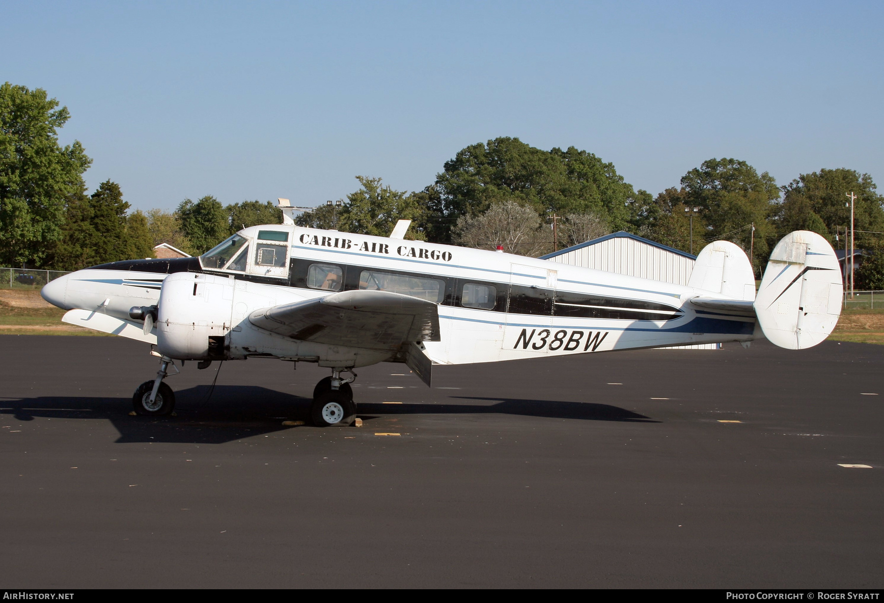Aircraft Photo of N38BW | Beech H18 Tri-Gear | Carib-Air Cargo | AirHistory.net #499829