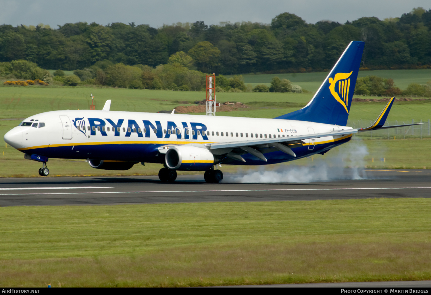 Aircraft Photo of EI-DCM | Boeing 737-8AS | Ryanair | AirHistory.net #499833