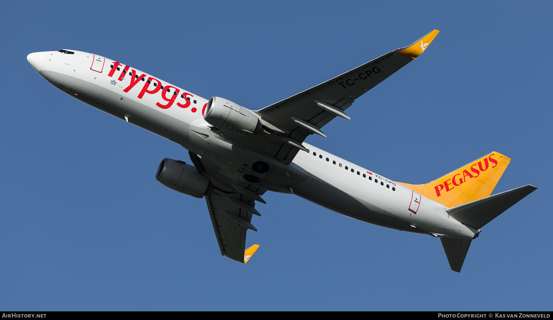 Aircraft Photo of TC-CPG | Boeing 737-82R | Pegasus Airlines | AirHistory.net #499850