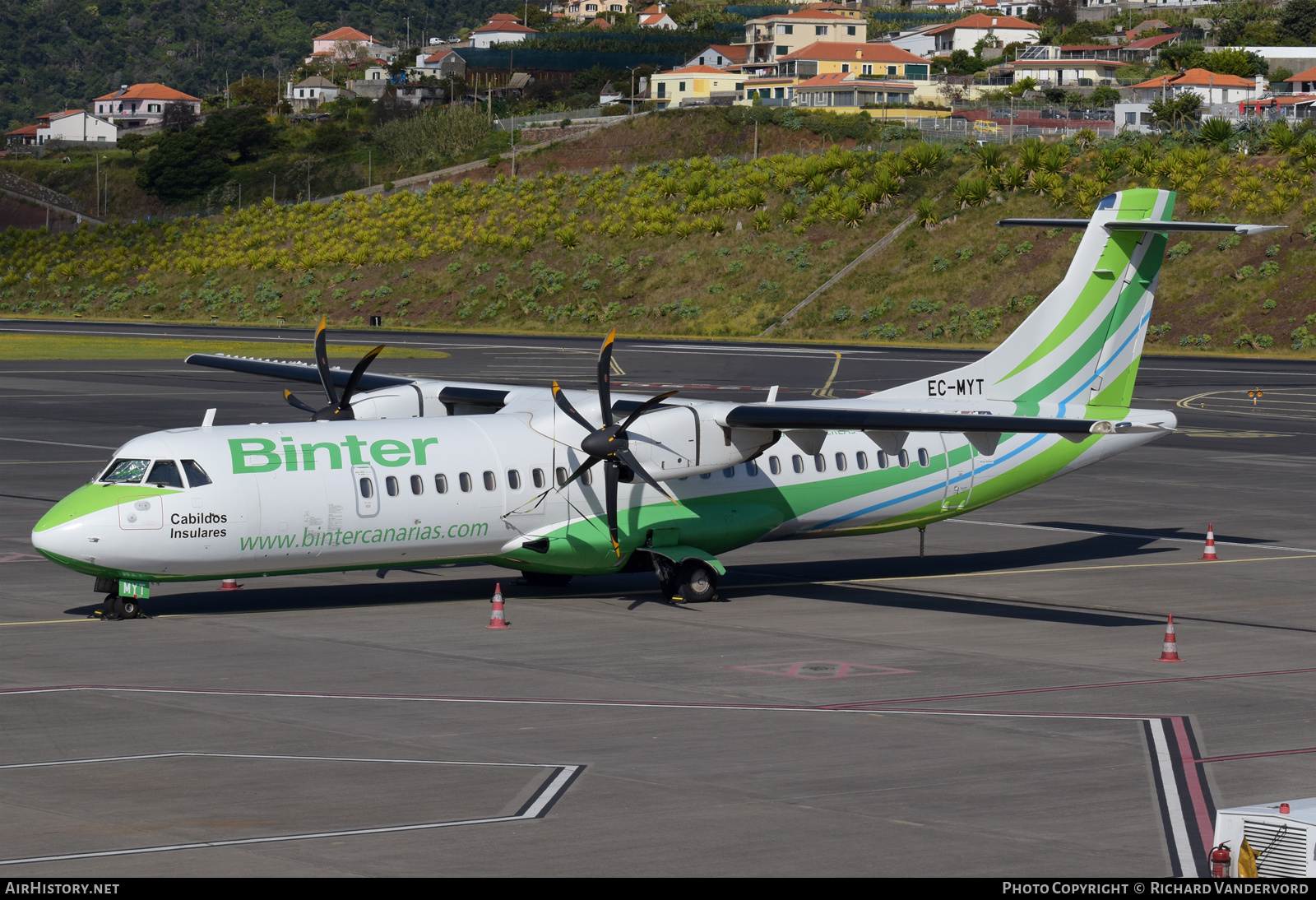Aircraft Photo of EC-MYT | ATR ATR-72-600 (ATR-72-212A) | Binter Canarias | AirHistory.net #499852