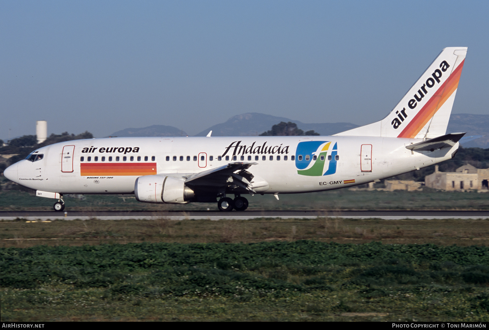 Aircraft Photo of EC-GMY | Boeing 737-36Q | Air Europa | AirHistory.net #499855