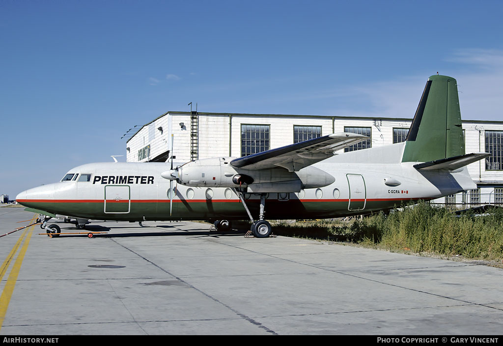 Aircraft Photo of C-GCRA | Fairchild F-27J | Perimeter Airlines | AirHistory.net #499862