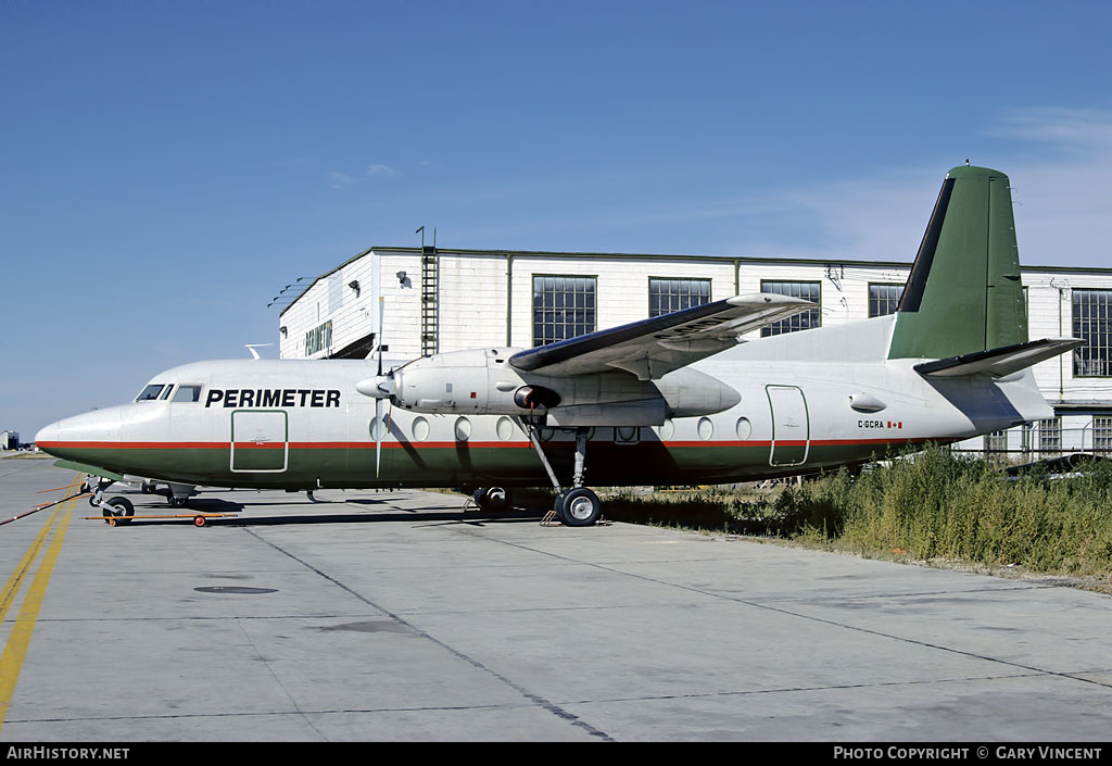 Aircraft Photo of C-GCRA | Fairchild F-27J | Perimeter Aviation | AirHistory.net #499862