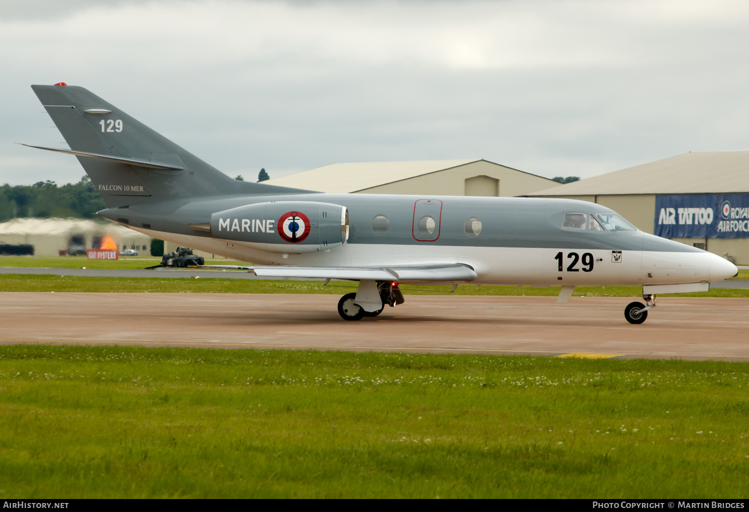 Aircraft Photo of 129 | Dassault Falcon 10MER | France - Navy | AirHistory.net #499864