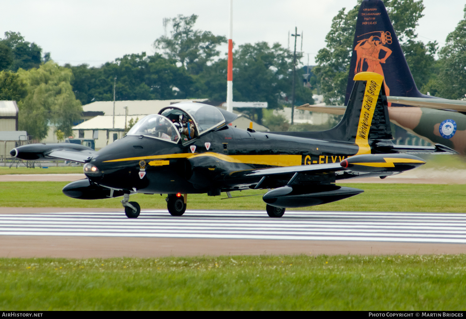 Aircraft Photo of G-FLYY | BAC 167 Strikemaster Mk80 | Whitehouse Retail Group | AirHistory.net #499865