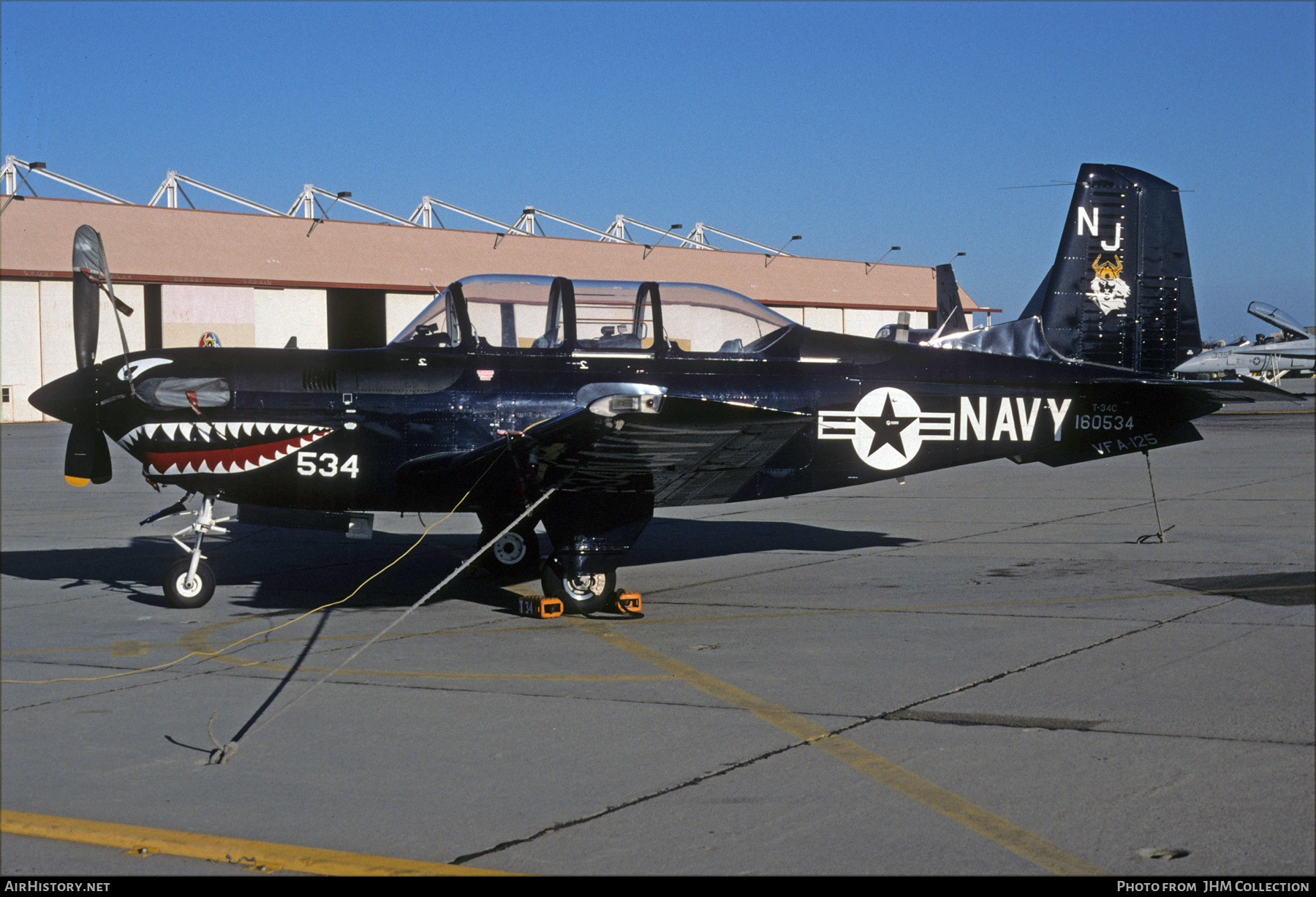 Aircraft Photo of 160534 | Beech T-34C-1 Turbo Mentor | USA - Navy | AirHistory.net #499869
