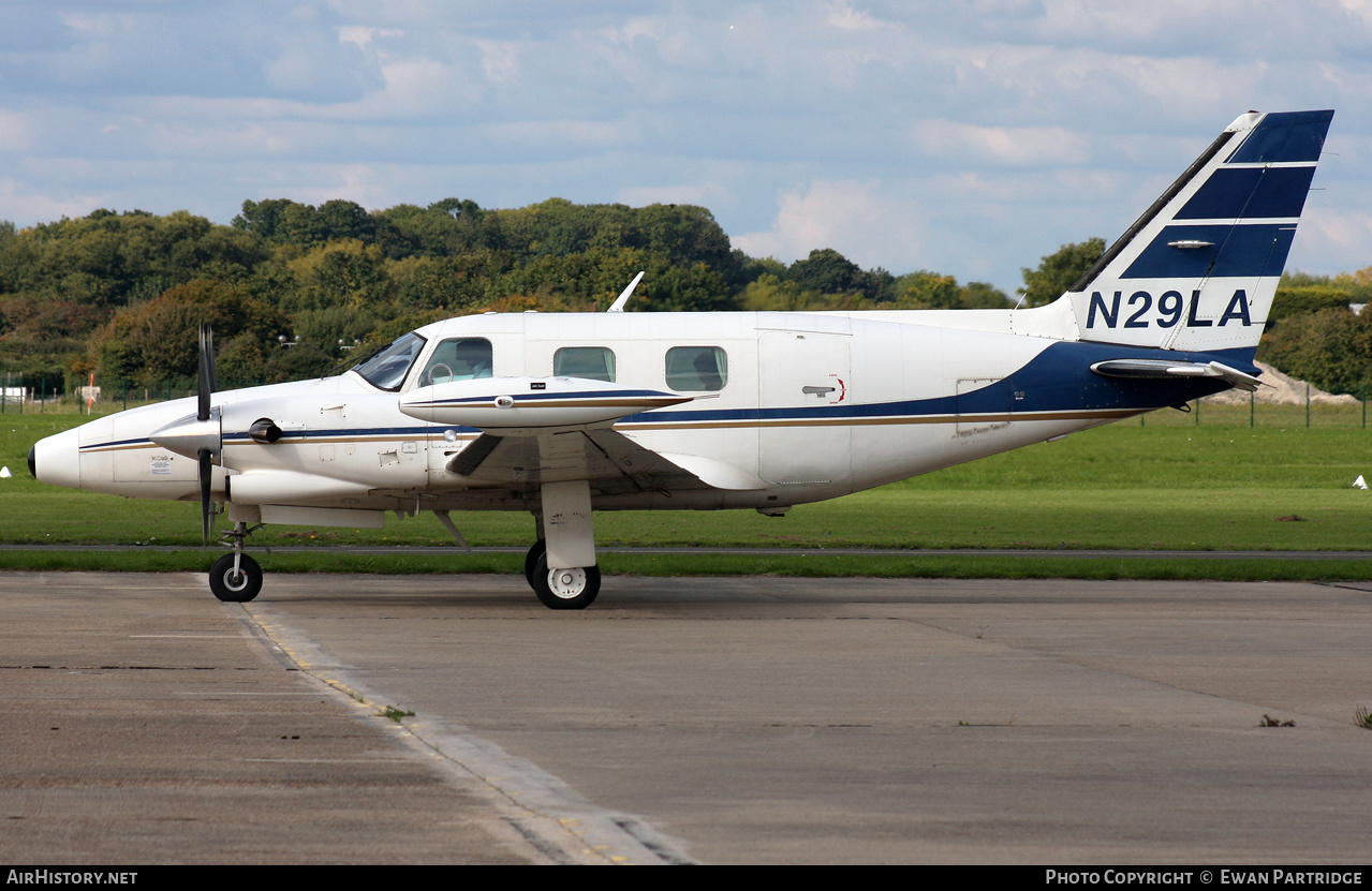 Aircraft Photo of N29LA | Piper PA-31T Cheyenne II | AirHistory.net #499870