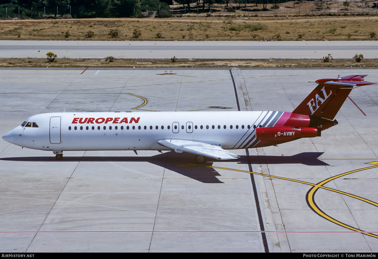 Aircraft Photo of G-AVMY | BAC 111-510ED One-Eleven | European Aircharter - EAL/EAC | AirHistory.net #499876