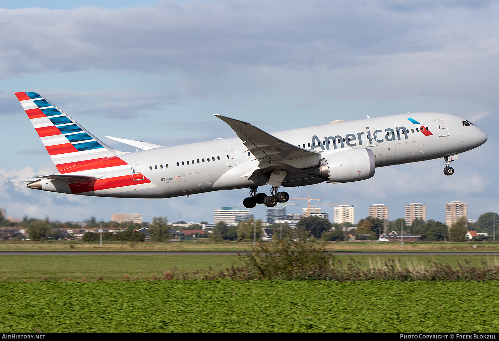 Aircraft Photo of N814AA | Boeing 787-8 Dreamliner | American Airlines | AirHistory.net #499881