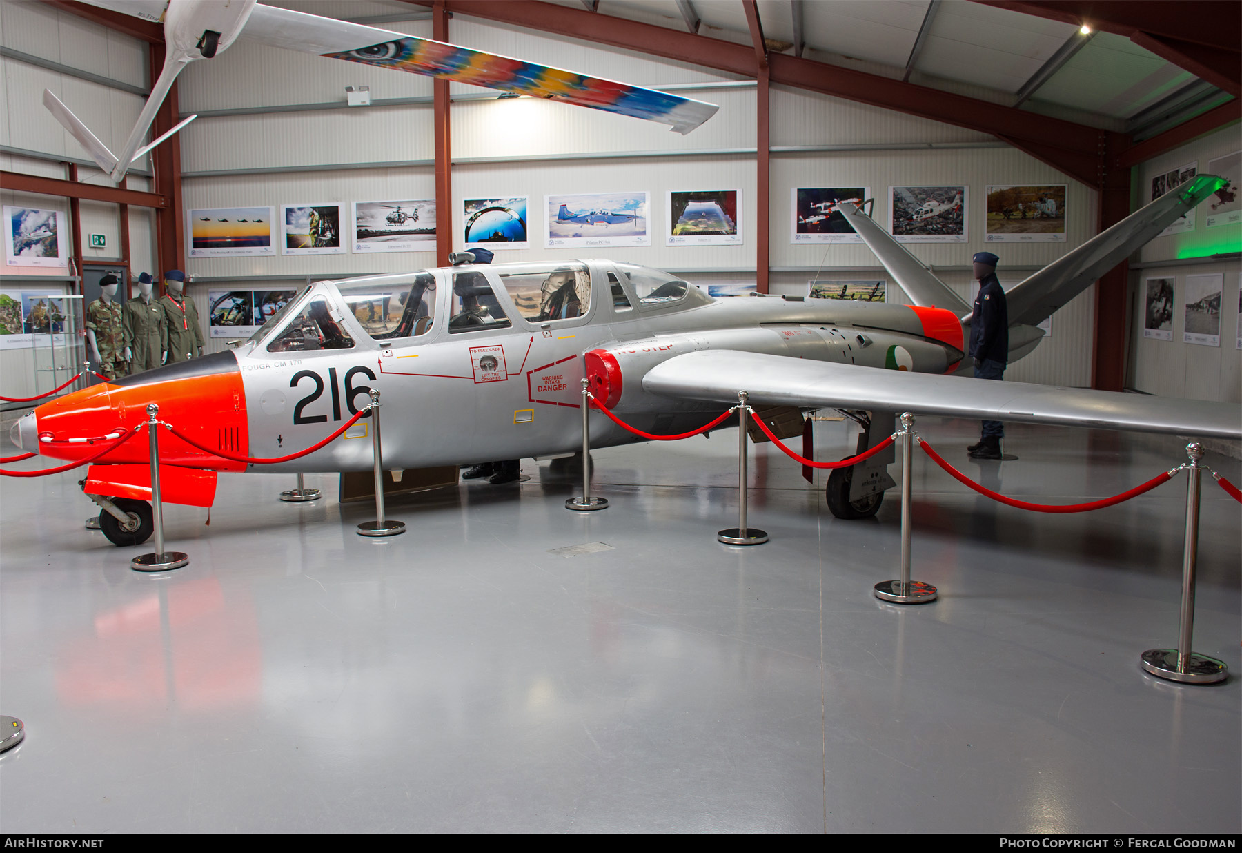 Aircraft Photo of 216 | Fouga CM-170R-2 Magister | Ireland - Air Force | AirHistory.net #499895