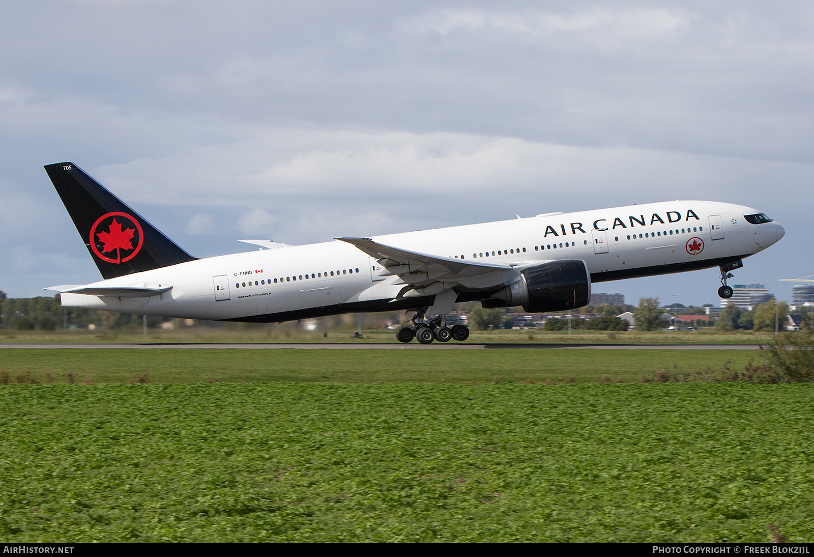 Aircraft Photo of C-FNND | Boeing 777-233/LR | Air Canada | AirHistory.net #499902