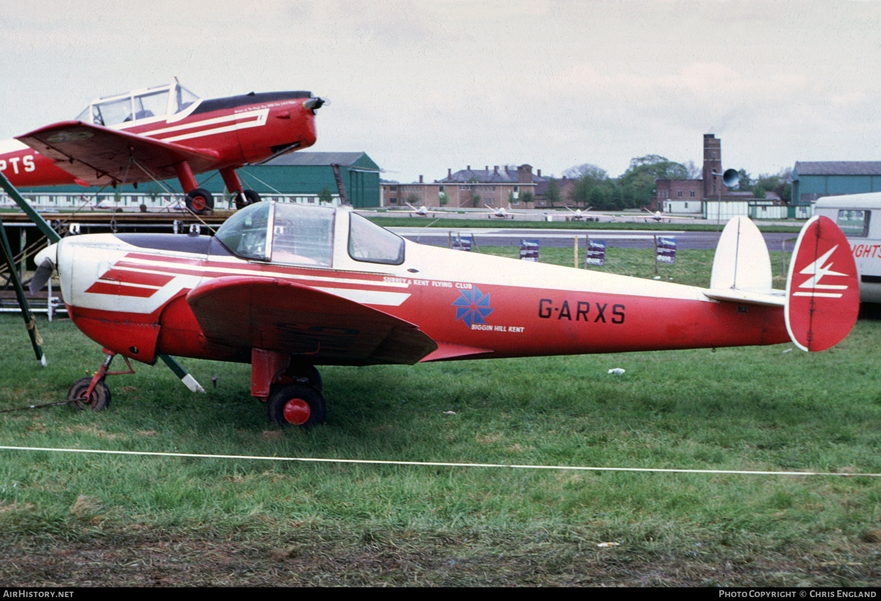 Aircraft Photo of G-ARXS | Forney F-1A Aircoupe | Surrey & Kent Flying Club | AirHistory.net #499933