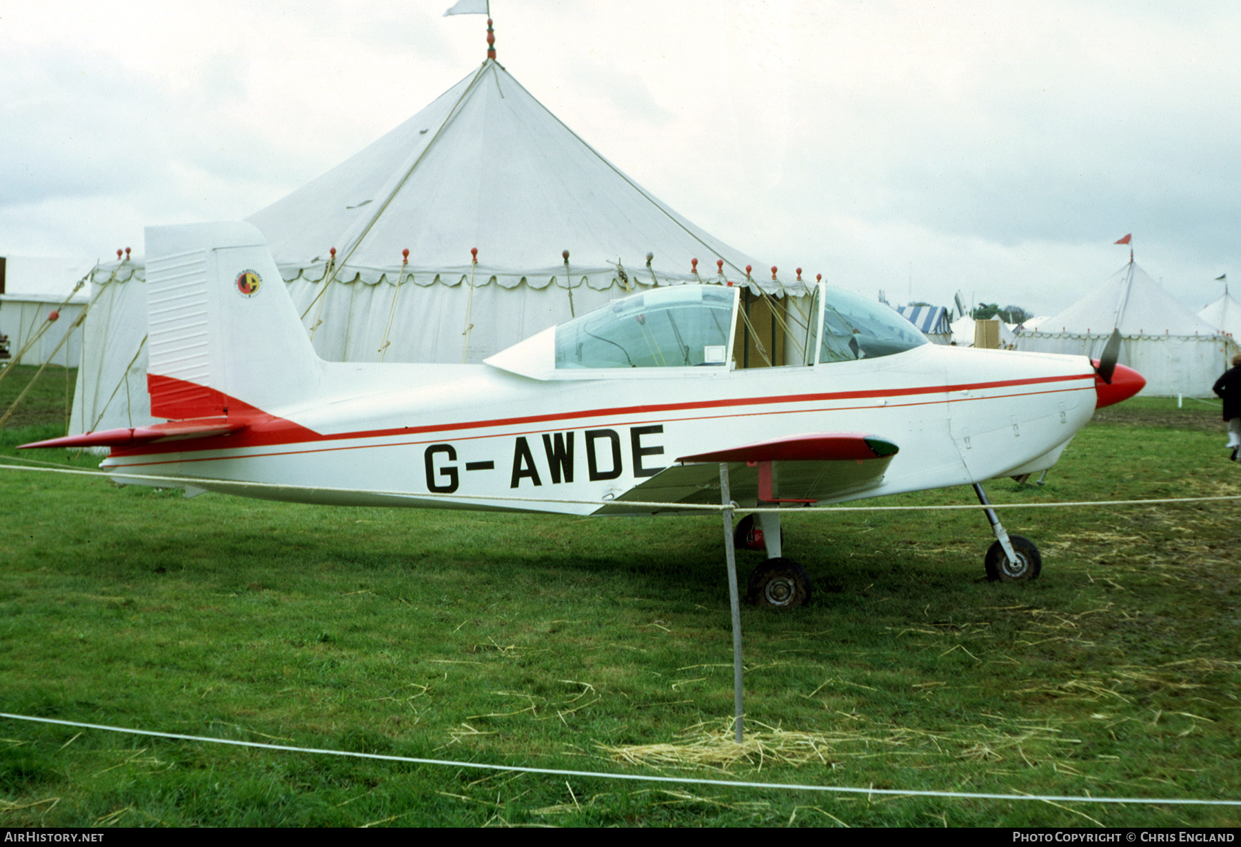 Aircraft Photo of G-AWDE | AESL Glos-Airtourer Series 115 | AirHistory.net #499934