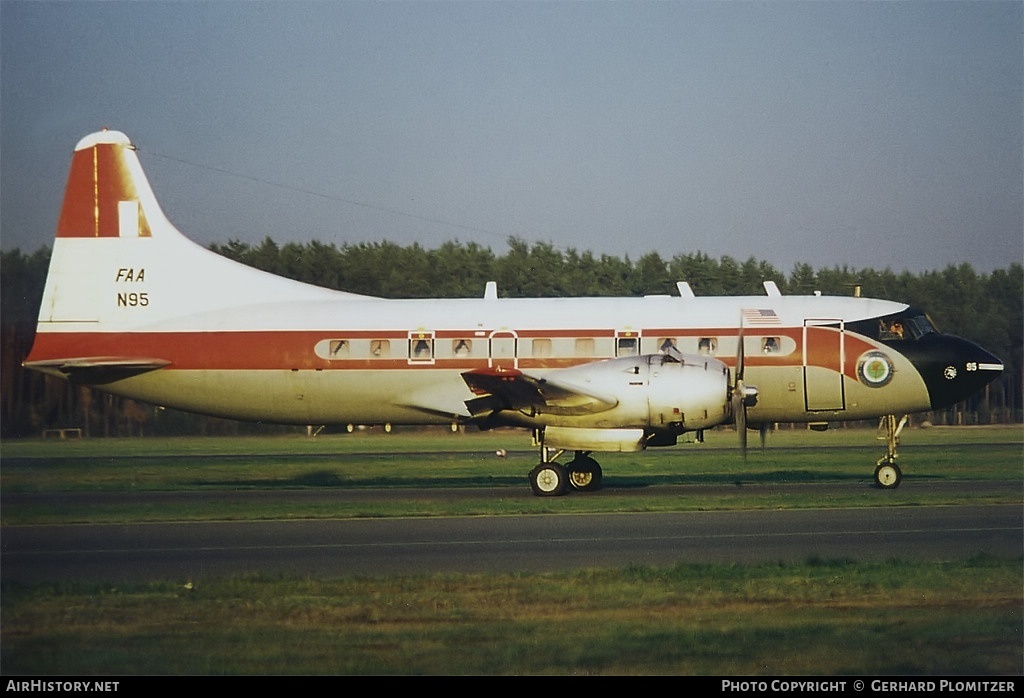 Aircraft Photo of N95 | Convair ET-29C | FAA - Federal Aviation Administration | AirHistory.net #499939