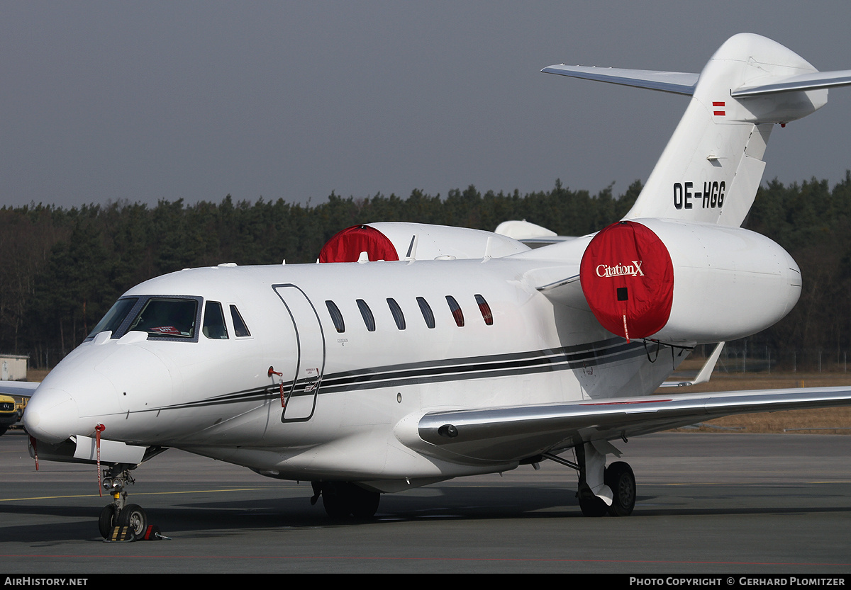 Aircraft Photo of OE-HGG | Cessna 750 Citation X | AirHistory.net #499941