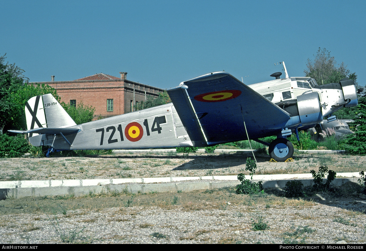 Aircraft Photo of T2B-254 | CASA 352A-1 | Spain - Air Force | AirHistory.net #499942